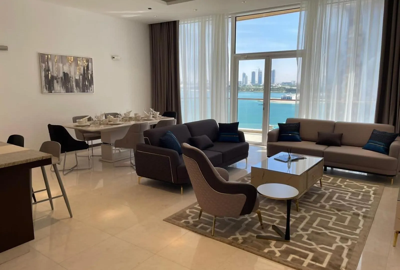 Palm Jumeirah Tiara Residence Ruby 1King And 2 Sofa Beds Dubai 0*,