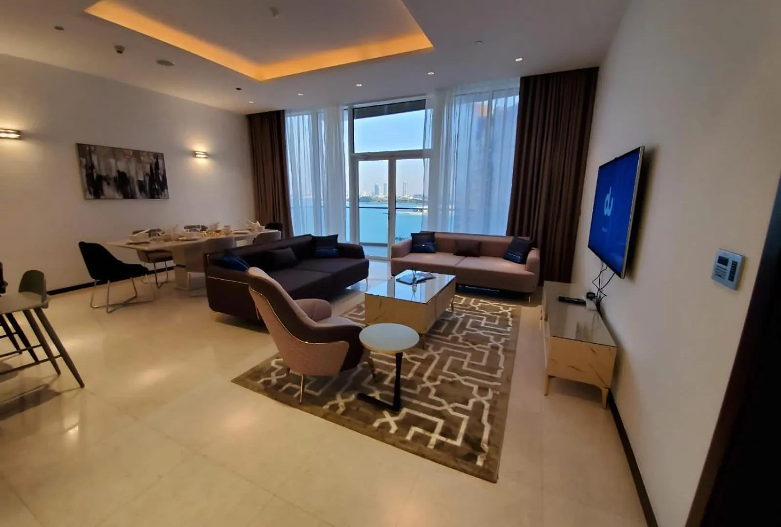 Palm Jumeirah Tiara Residence Ruby 1King And 2 Sofa Beds Dubai 0*,  United Arab Emirates